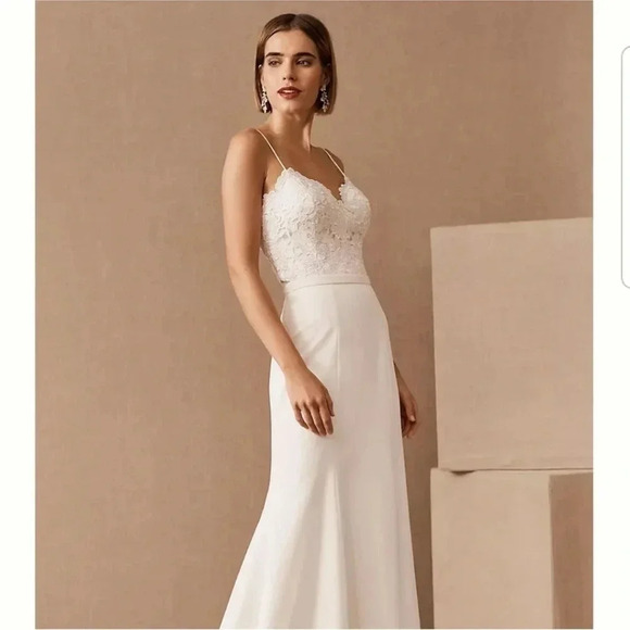 NWT Catherine Deane BHLDN Havanna Corset Top Lace Bridal Wedding Ivory 4 - Picture 13 of 16